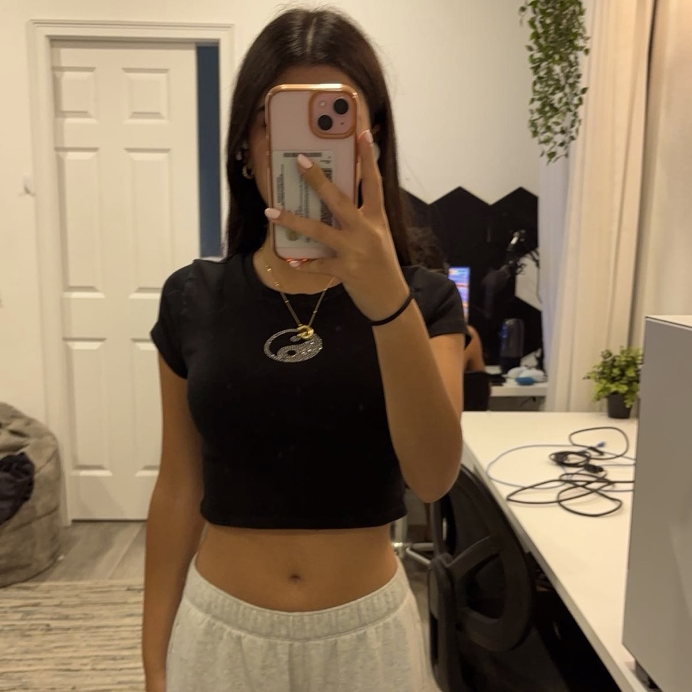 GARAGE Yin and Yang Crop Top